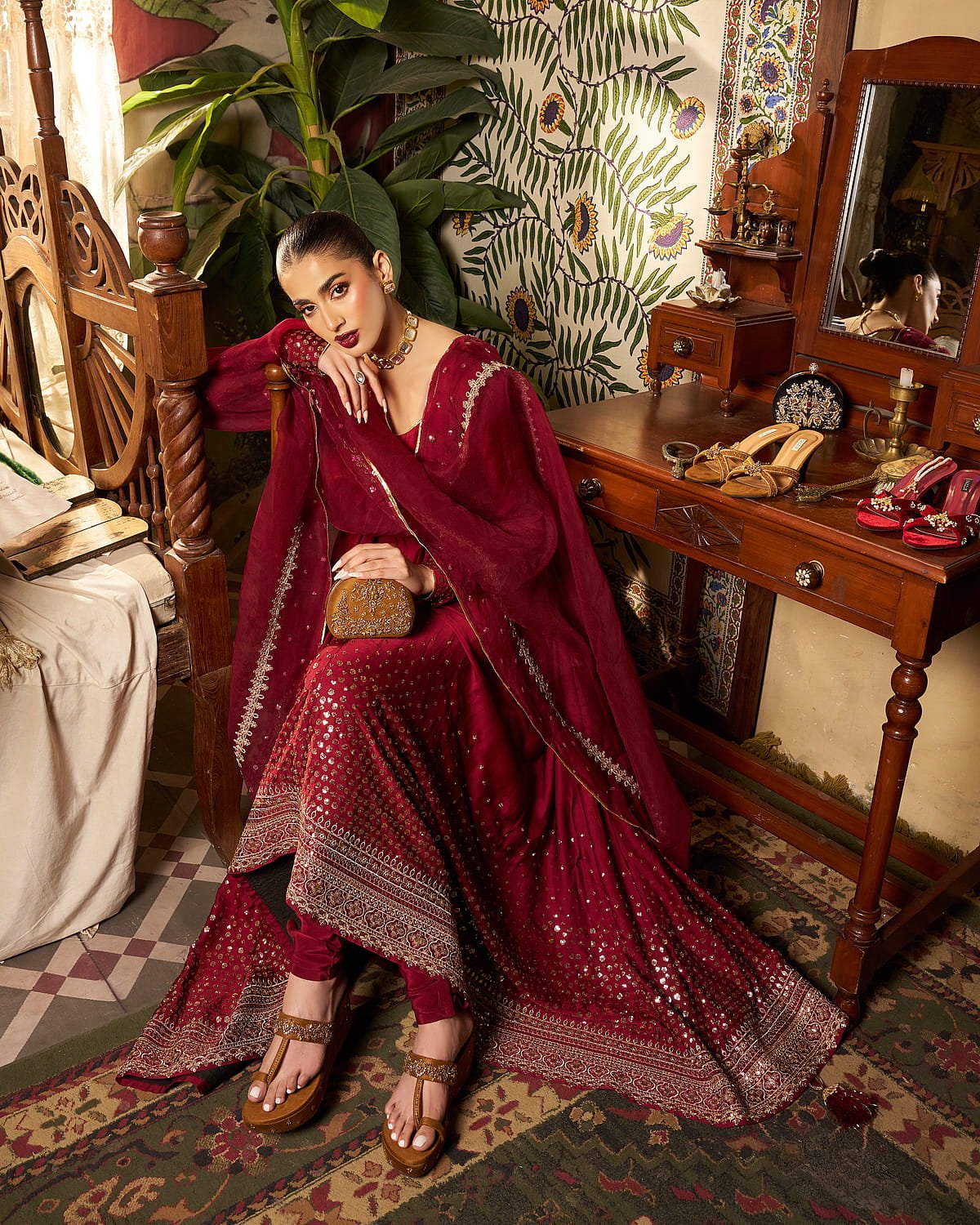 Editorial clothing campaign photography in Lahore.